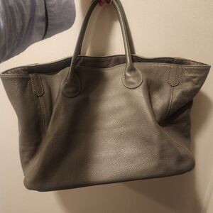 Beck Bags Paris Charcoal Gray Medium Classic Leather Bag